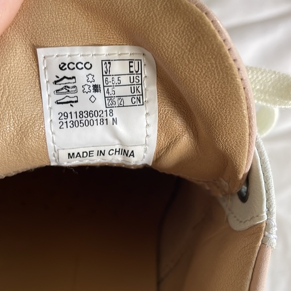 ECCO tray tech sneakers size 37, lightly worn - Picture 5 of 5